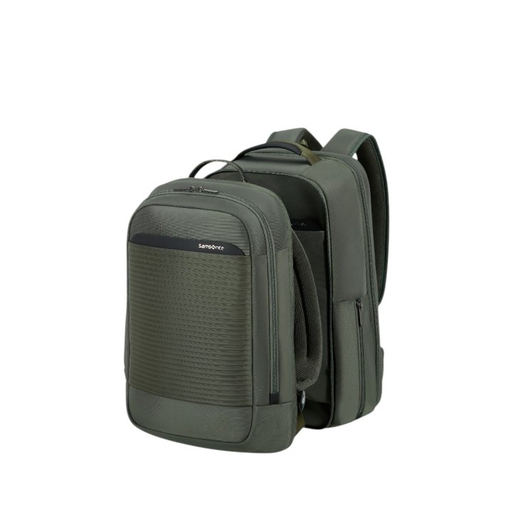 Samsonite PARALUX BT 2-1 travel backpack olive